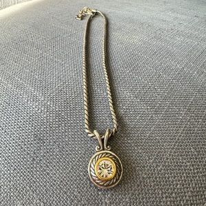 Brighton Heiress Two Tone Necklace